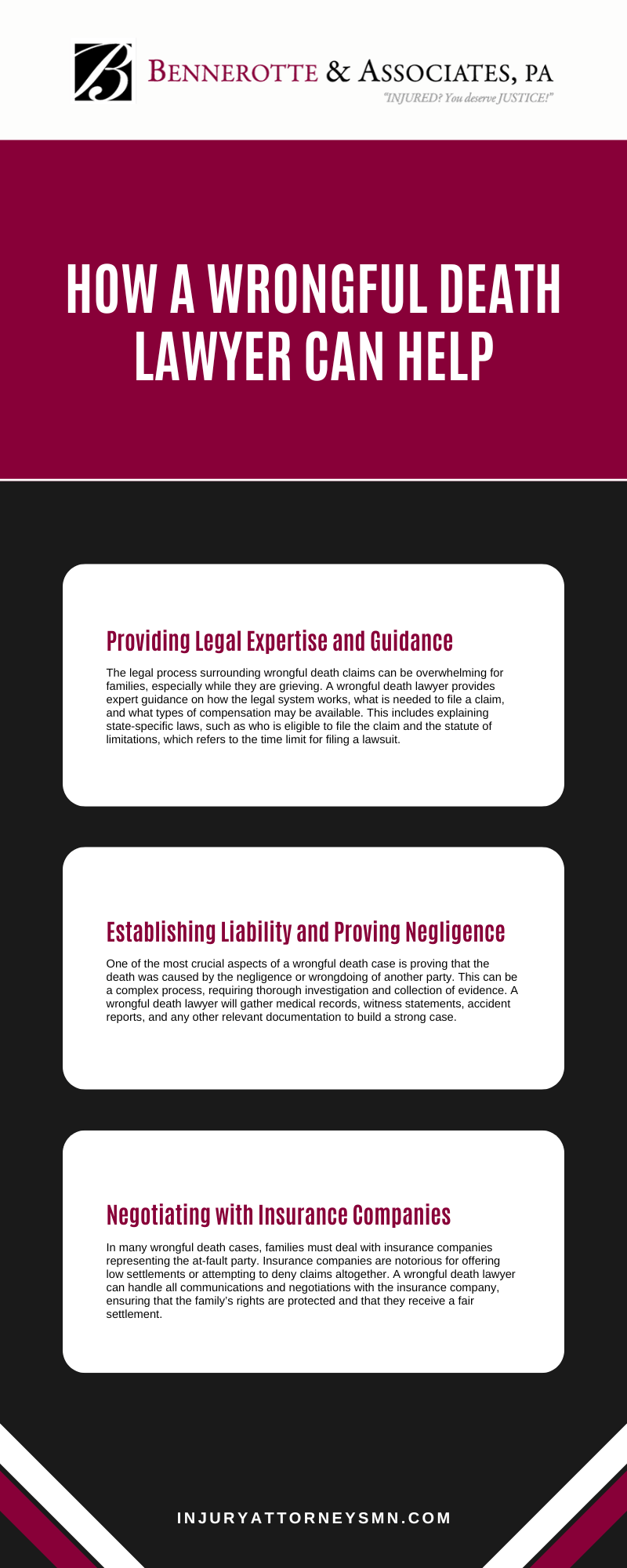 How A Wrongful Death Lawyer Can Help Infographic
